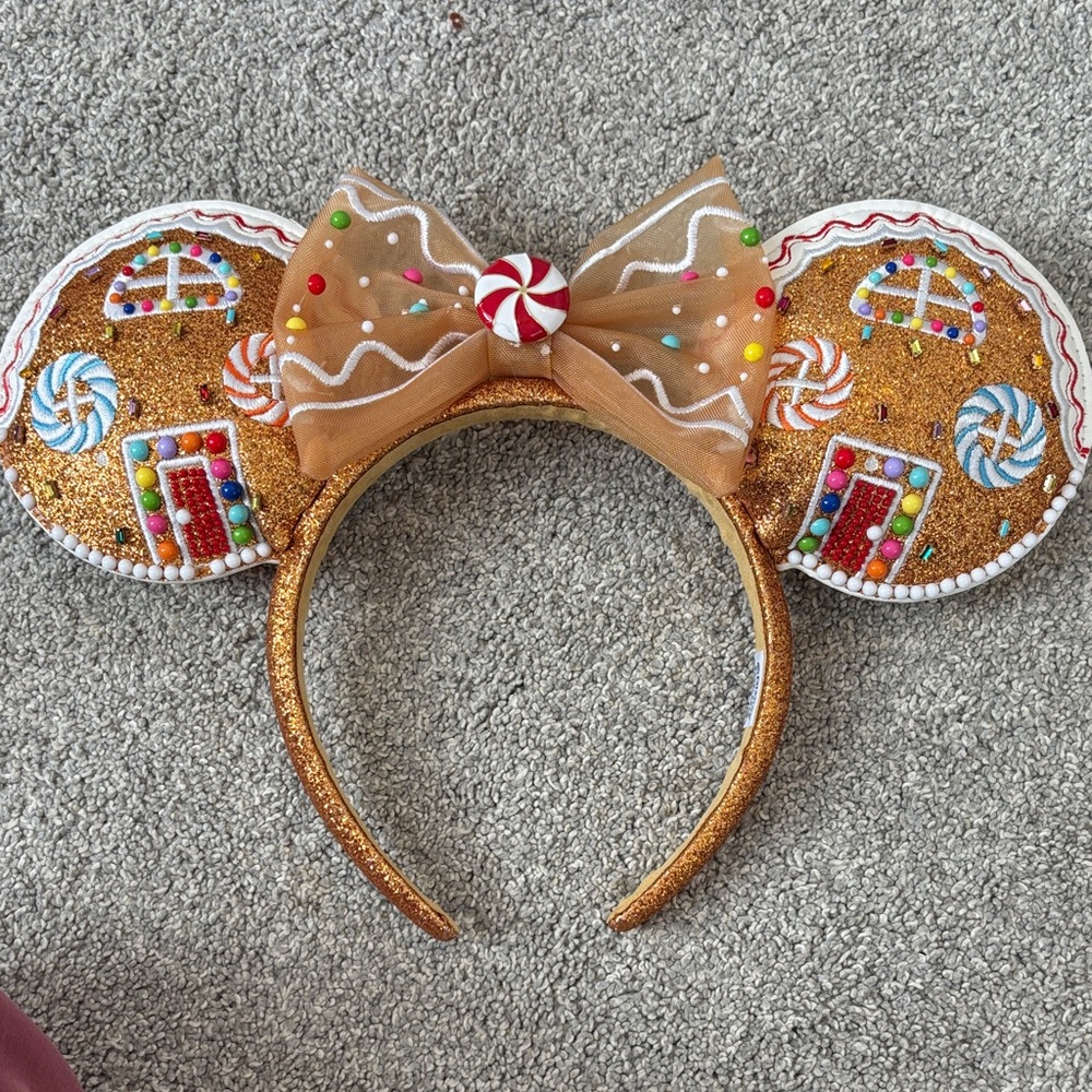 Gingerbread Mickey Mouse Ears